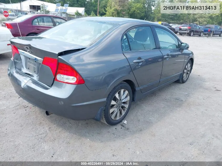 2HGFA1F89AH313413 2010 Honda Civic Ex