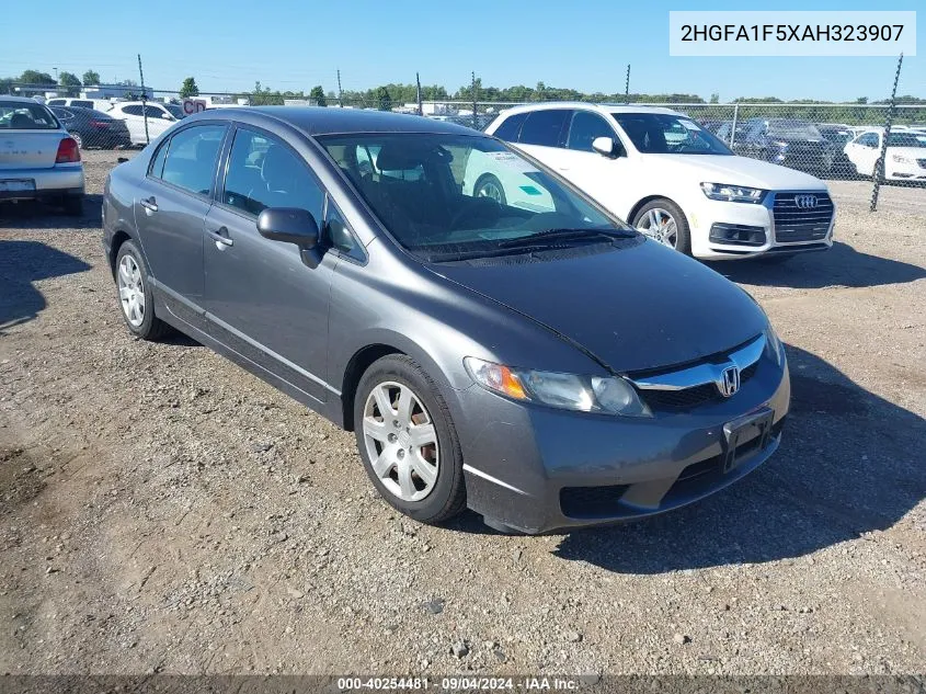 2010 Honda Civic Lx VIN: 2HGFA1F5XAH323907 Lot: 40254481