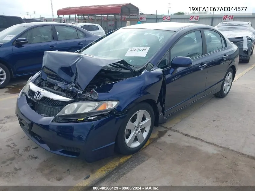 2010 Honda Civic Lx-S VIN: 19XFA1F67AE044577 Lot: 40268129