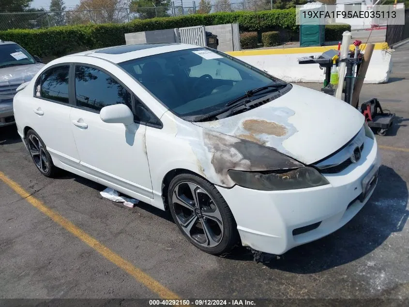 2010 Honda Civic Ex-L VIN: 19XFA1F95AE035113 Lot: 40292150