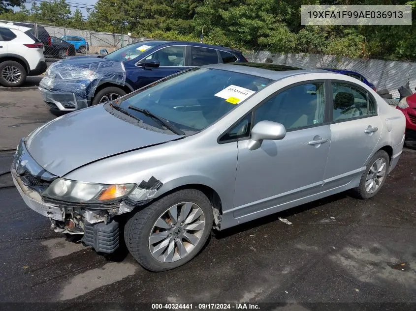 19XFA1F99AE036913 2010 Honda Civic Ex-L