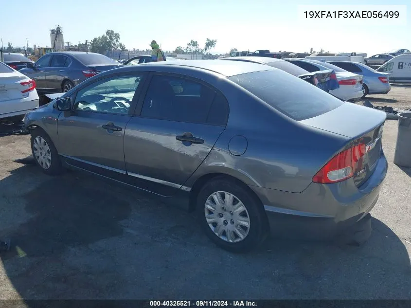 19XFA1F3XAE056499 2010 Honda Civic Vp