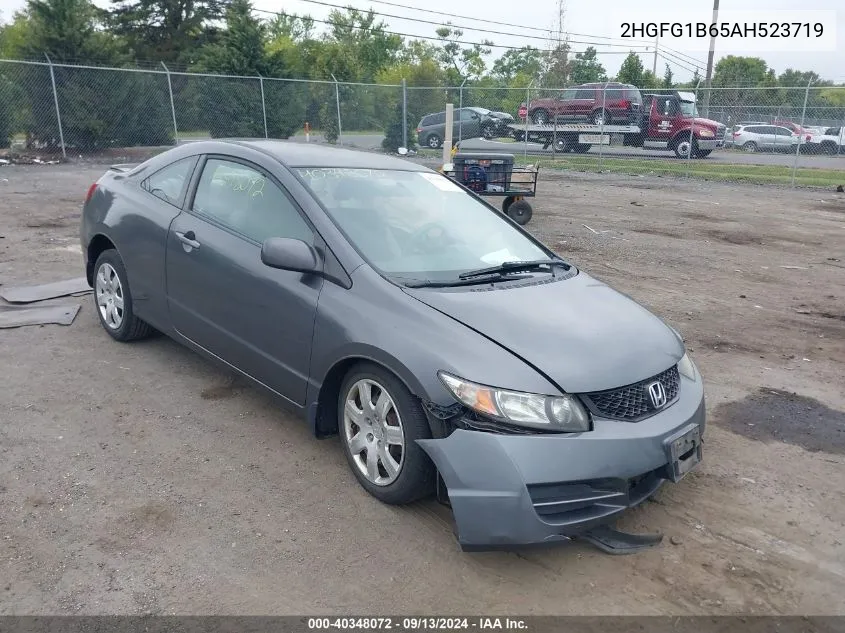 2010 Honda Civic Lx VIN: 2HGFG1B65AH523719 Lot: 40348072