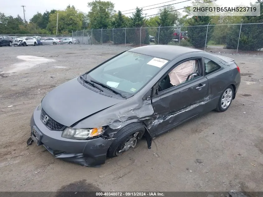 2010 Honda Civic Lx VIN: 2HGFG1B65AH523719 Lot: 40348072