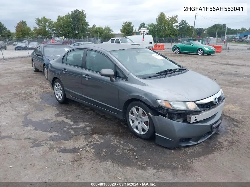 2HGFA1F56AH553041 2010 Honda Civic Lx