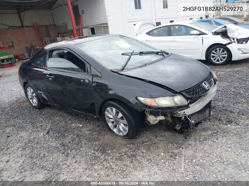 2HGFG1B82AH529270 2010 Honda Civic Ex