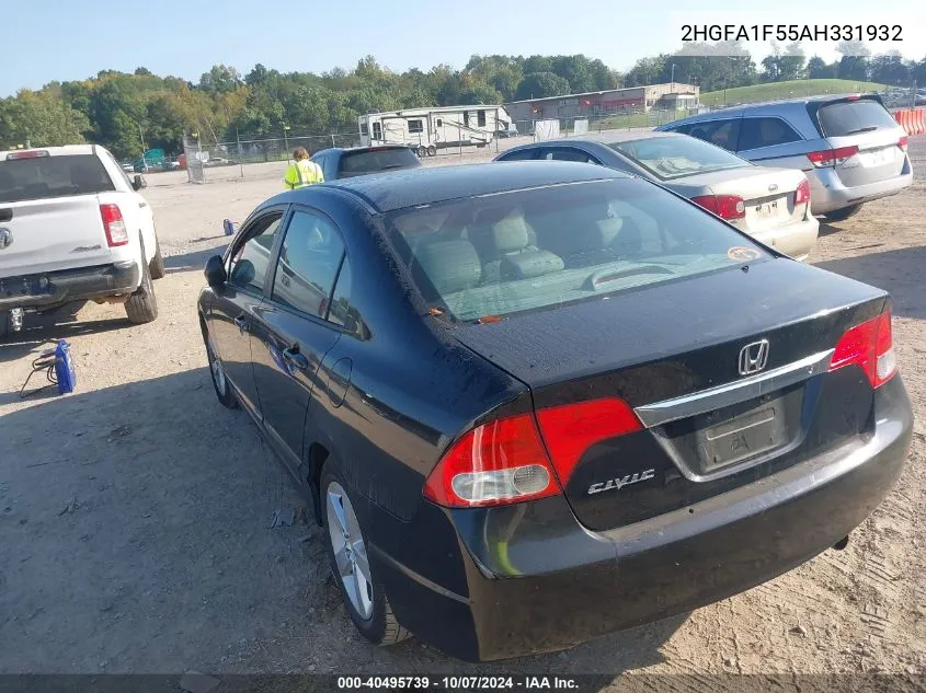 2010 Honda Civic Lx VIN: 2HGFA1F55AH331932 Lot: 40495739