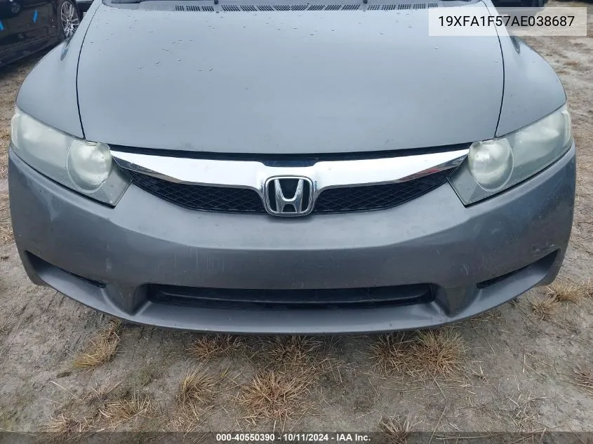 19XFA1F57AE038687 2010 Honda Civic Lx