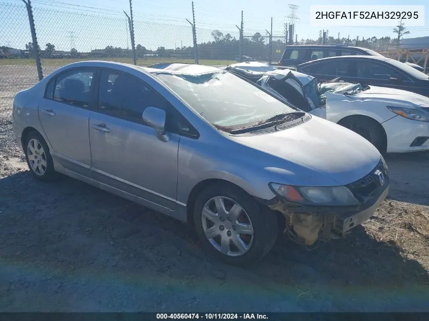 2010 Honda Civic Lx VIN: 2HGFA1F52AH329295 Lot: 40560474