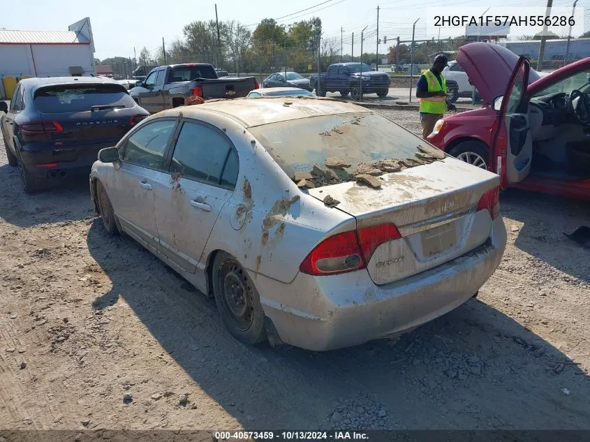 2010 Honda Civic Lx VIN: 2HGFA1F57AH556286 Lot: 40573459