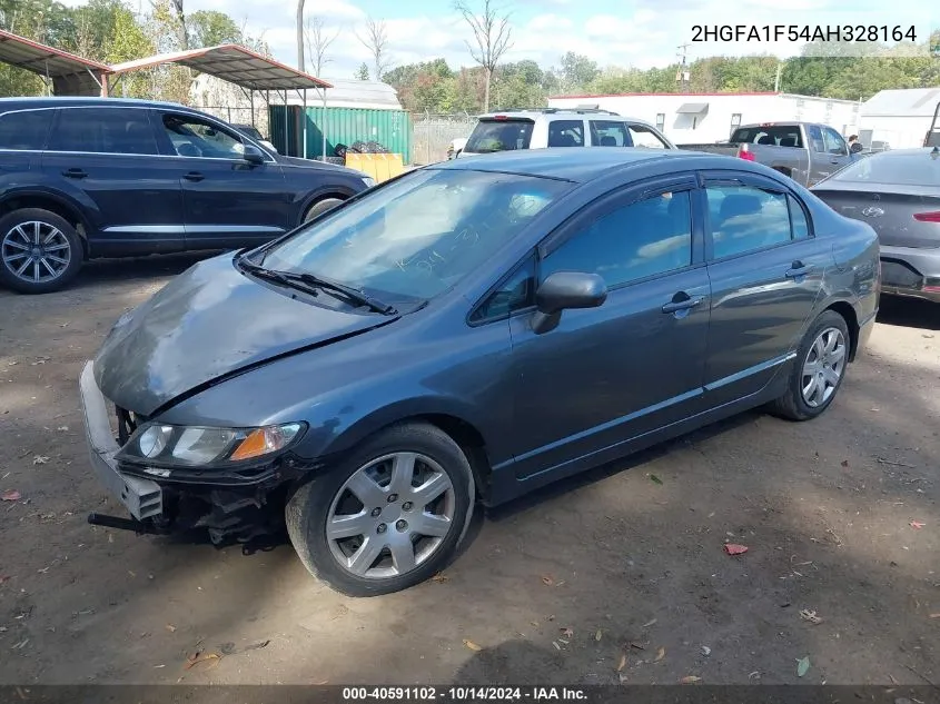 2010 Honda Civic Lx VIN: 2HGFA1F54AH328164 Lot: 40591102