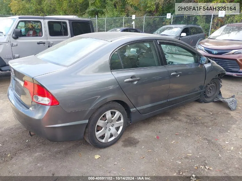 2HGFA1F54AH328164 2010 Honda Civic Lx