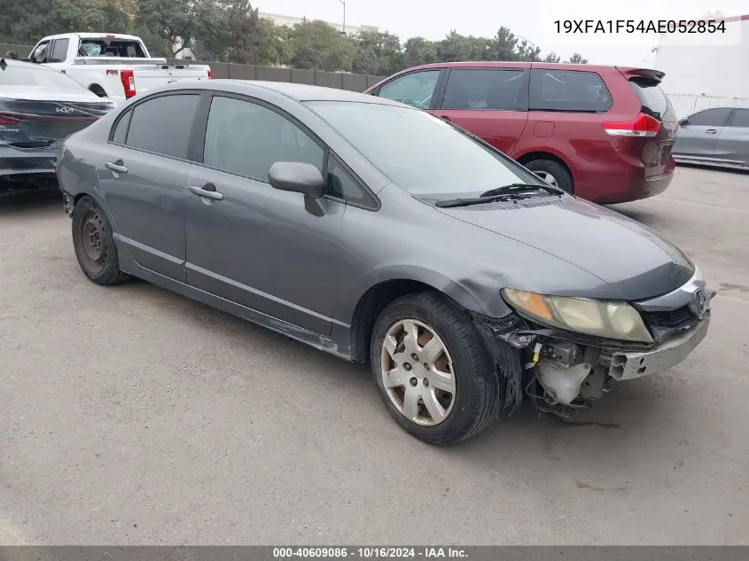 2010 Honda Civic Lx VIN: 19XFA1F54AE052854 Lot: 40609086