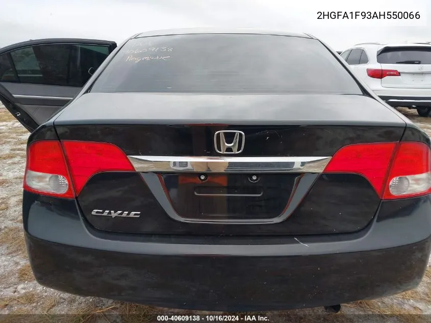 2010 Honda Civic Ex-L VIN: 2HGFA1F93AH550066 Lot: 40609138