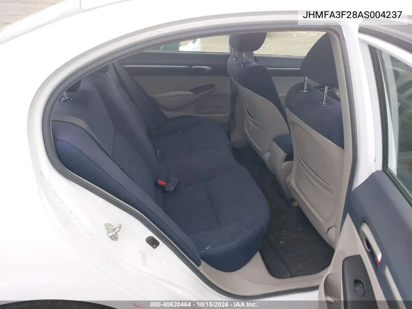 JHMFA3F28AS004237 2010 Honda Civic Hybrid