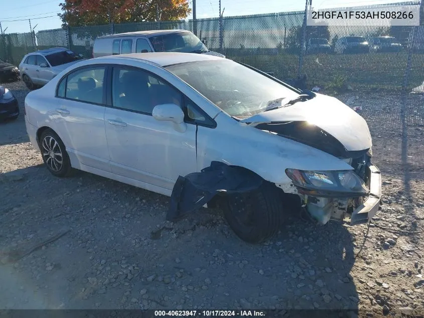 2HGFA1F53AH508266 2010 Honda Civic Lx