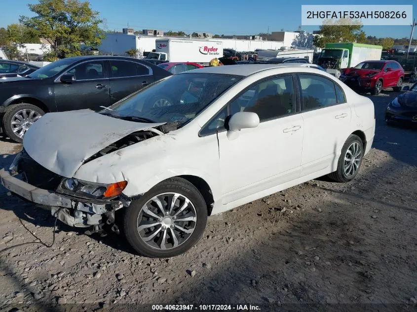 2HGFA1F53AH508266 2010 Honda Civic Lx