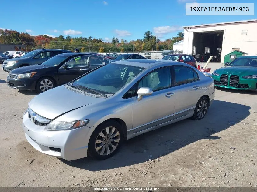 2010 Honda Civic Ex VIN: 19XFA1F83AE084933 Lot: 40627875