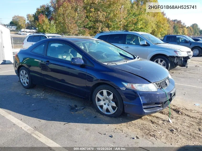 2HGFG1B68AH525741 2010 Honda Civic Lx