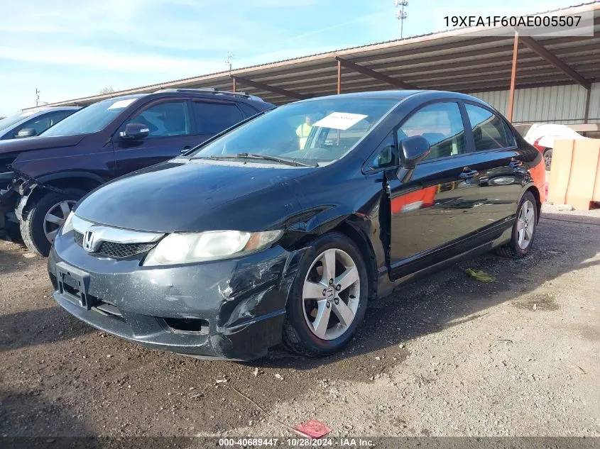 19XFA1F60AE005507 2010 Honda Civic Lx-S