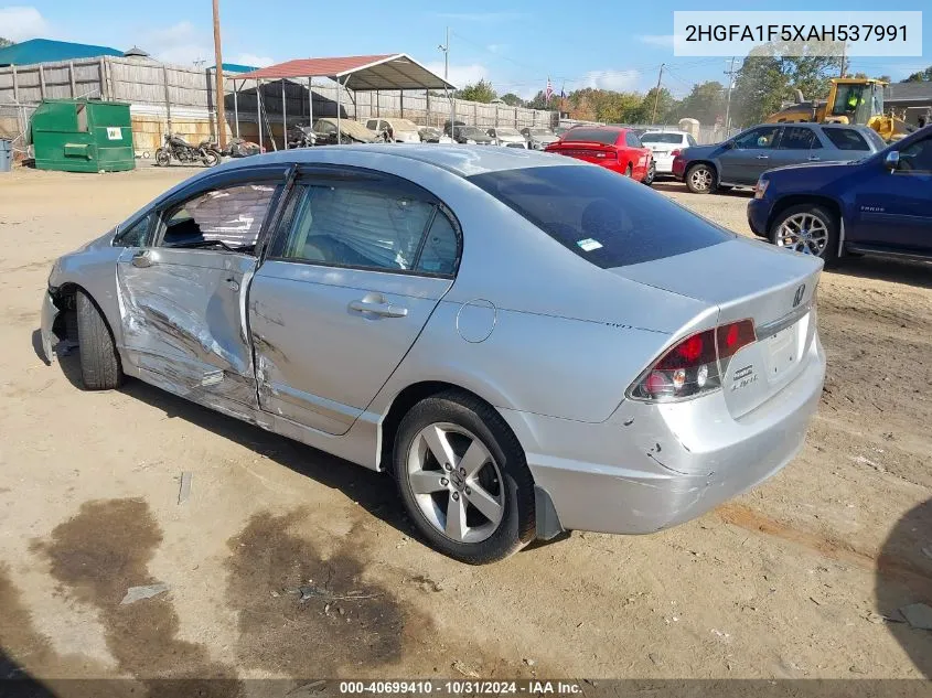 2010 Honda Civic Lx VIN: 2HGFA1F5XAH537991 Lot: 40699410