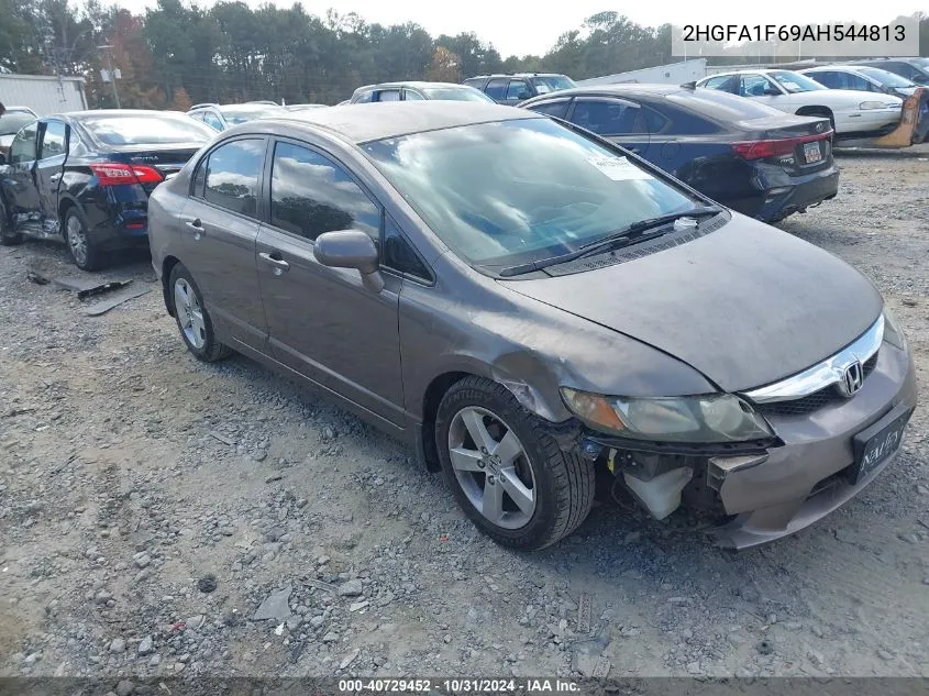 2010 Honda Civic Lx-S VIN: 2HGFA1F69AH544813 Lot: 40729452