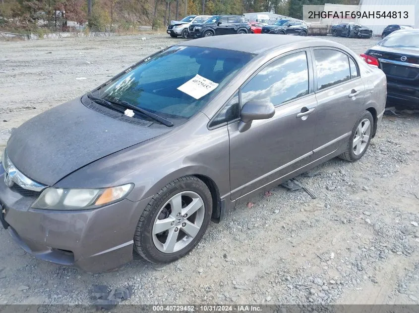 2010 Honda Civic Lx-S VIN: 2HGFA1F69AH544813 Lot: 40729452