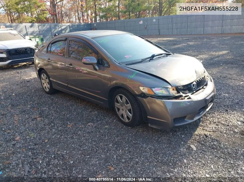 2HGFA1F5XAH555228 2010 Honda Civic Lx