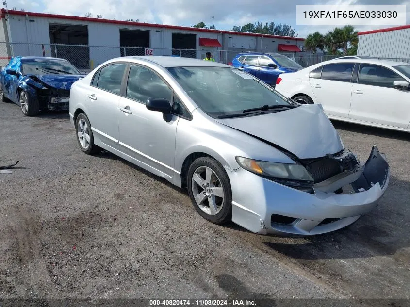 2010 Honda Civic Lx-S VIN: 19XFA1F65AE033030 Lot: 40820474