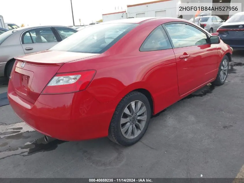 2010 Honda Civic Ex VIN: 2HGFG1B84AH527956 Lot: 40859235