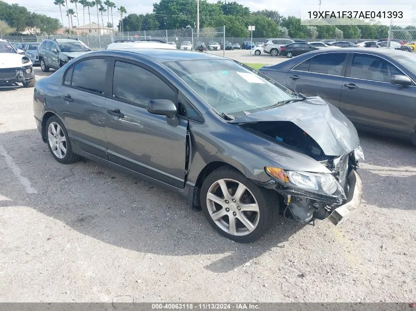 2010 Honda Civic Vp VIN: 19XFA1F37AE041393 Lot: 40863118