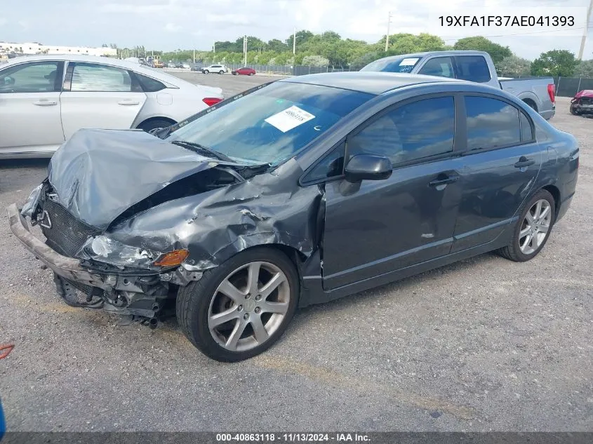 2010 Honda Civic Vp VIN: 19XFA1F37AE041393 Lot: 40863118