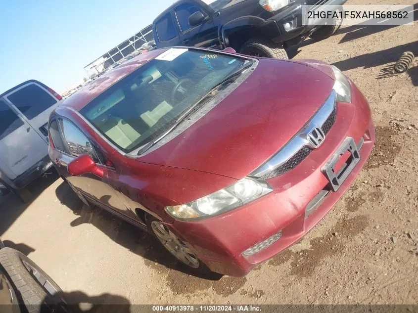 2010 Honda Civic Lx VIN: 2HGFA1F5XAH568562 Lot: 40913978