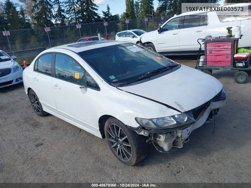 19XFA1F8XBE003573 2011 Honda Civic Ex