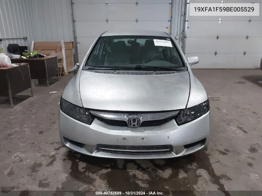 19XFA1F59BE005529 2011 Honda Civic Lx