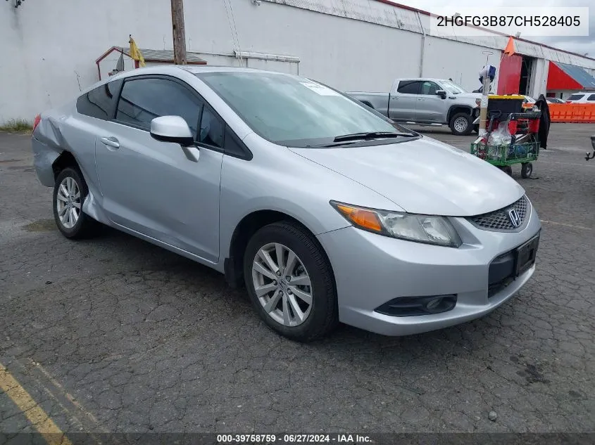 2HGFG3B87CH528405 2012 Honda Civic Ex