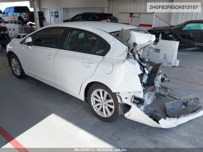 2HGFB2F85CH313107 2012 Honda Civic Ex