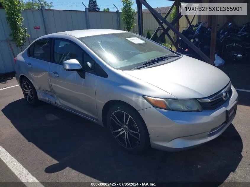 19XFB2F5XCE365901 2012 Honda Civic Lx