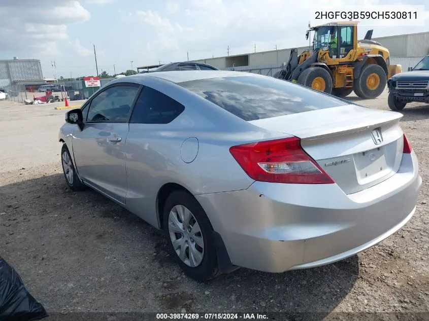 2HGFG3B59CH530811 2012 Honda Civic Lx