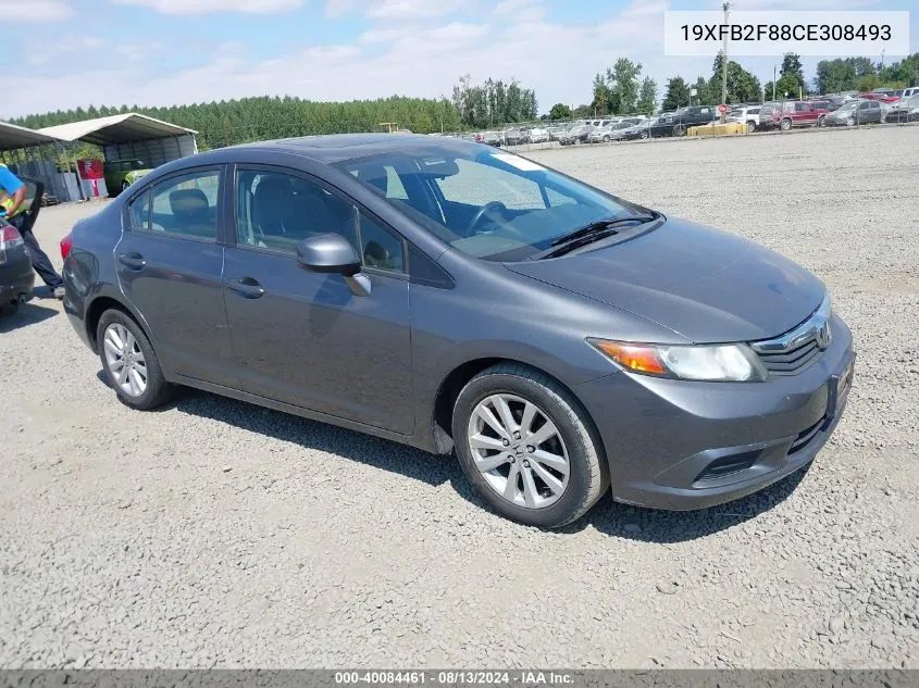 19XFB2F88CE308493 2012 Honda Civic Ex