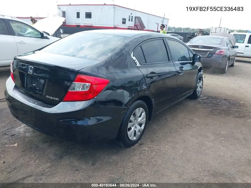 19XFB2F55CE336483 2012 Honda Civic Lx