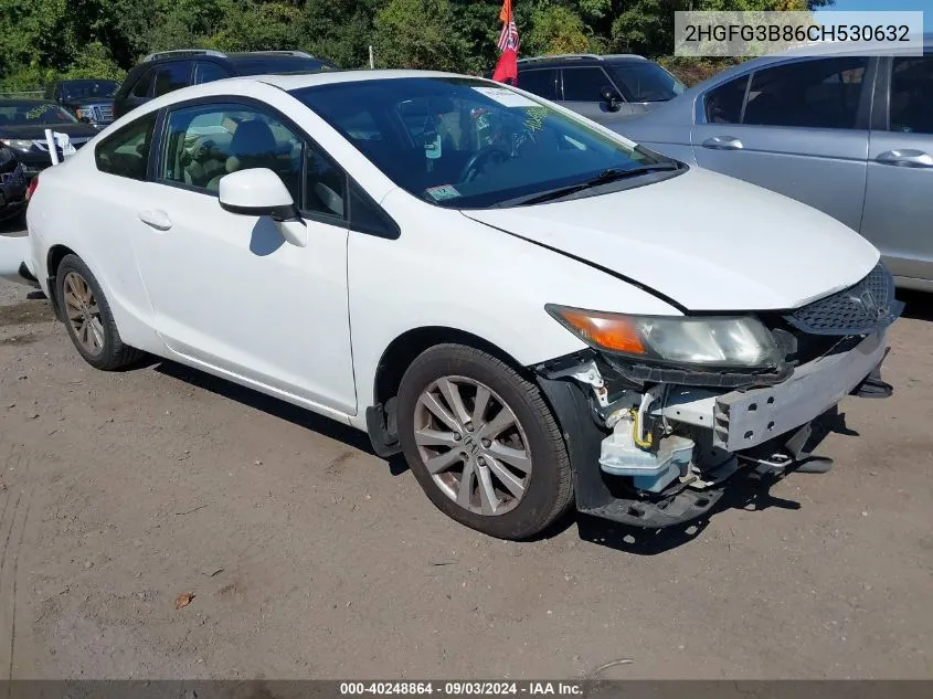 2HGFG3B86CH530632 2012 Honda Civic Ex