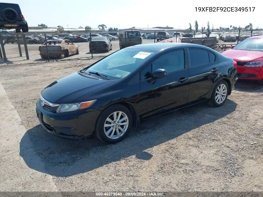 19XFB2F92CE349517 2012 Honda Civic Ex-L