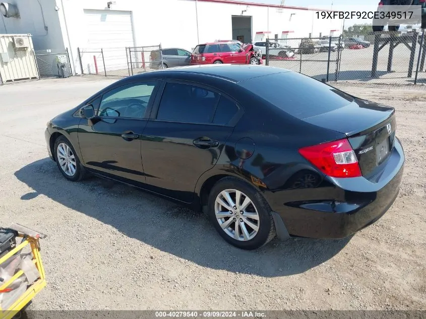 19XFB2F92CE349517 2012 Honda Civic Ex-L