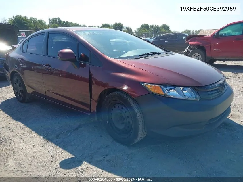 19XFB2F50CE392959 2012 Honda Civic Lx