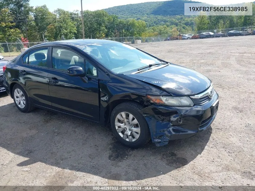 19XFB2F56CE338985 2012 Honda Civic Lx