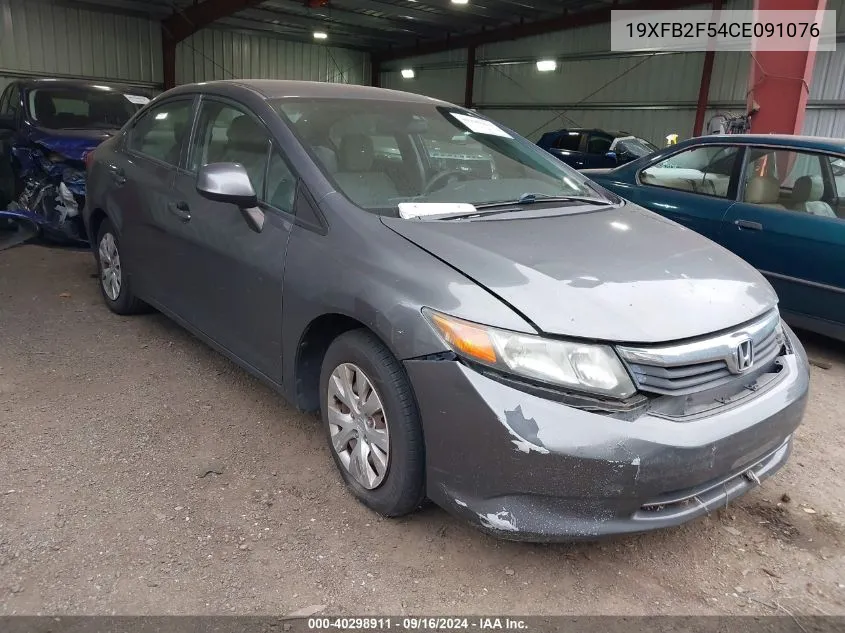 19XFB2F54CE091076 2012 Honda Civic Lx