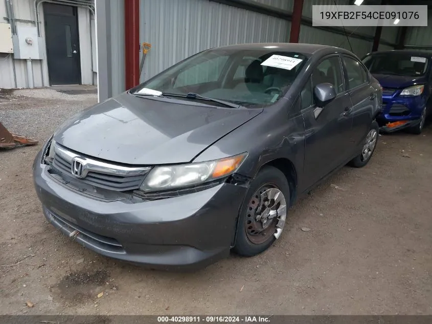 19XFB2F54CE091076 2012 Honda Civic Lx