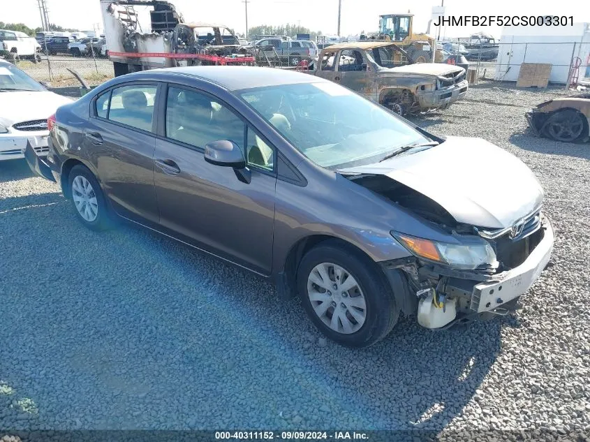 JHMFB2F52CS003301 2012 Honda Civic Lx