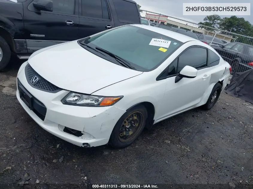 2HGFG3B53CH529573 2012 Honda Civic Lx